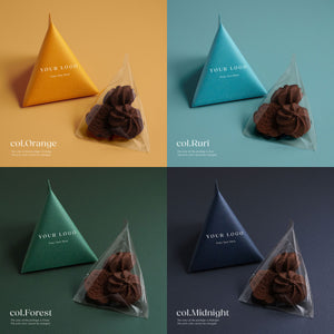 Logo Design プチギフト お菓子入り 50個【ロゴ入り】